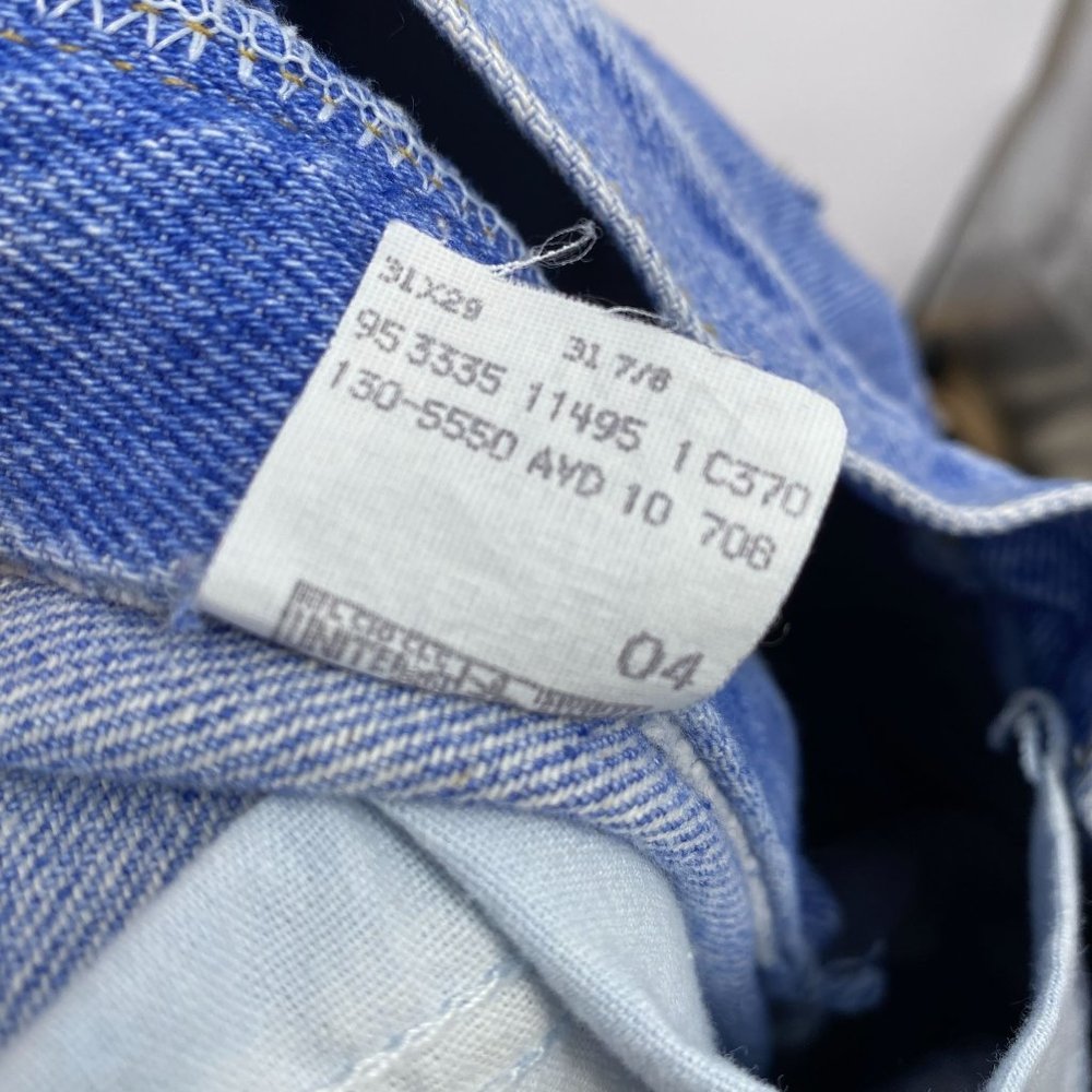 Vintage Riders denim Mom jeans size 29 waist 14P medium wash high rise tapered - Picture 9 of 9